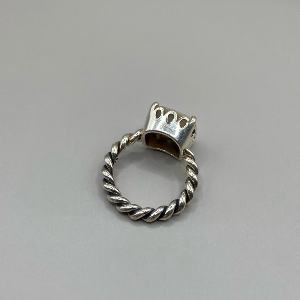 Pandora White MOP Sincerity Ring - Picture 5 of 8